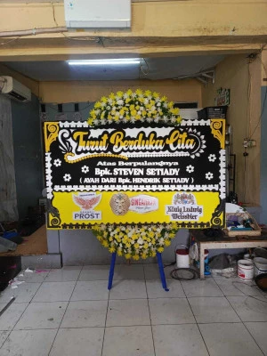 Papan Bunga di Felfest Universitas Indonesia Depok